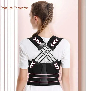 Adjustable Back Posture Belt Office Home Gym Unisex  Back Straightener Posture Corrector